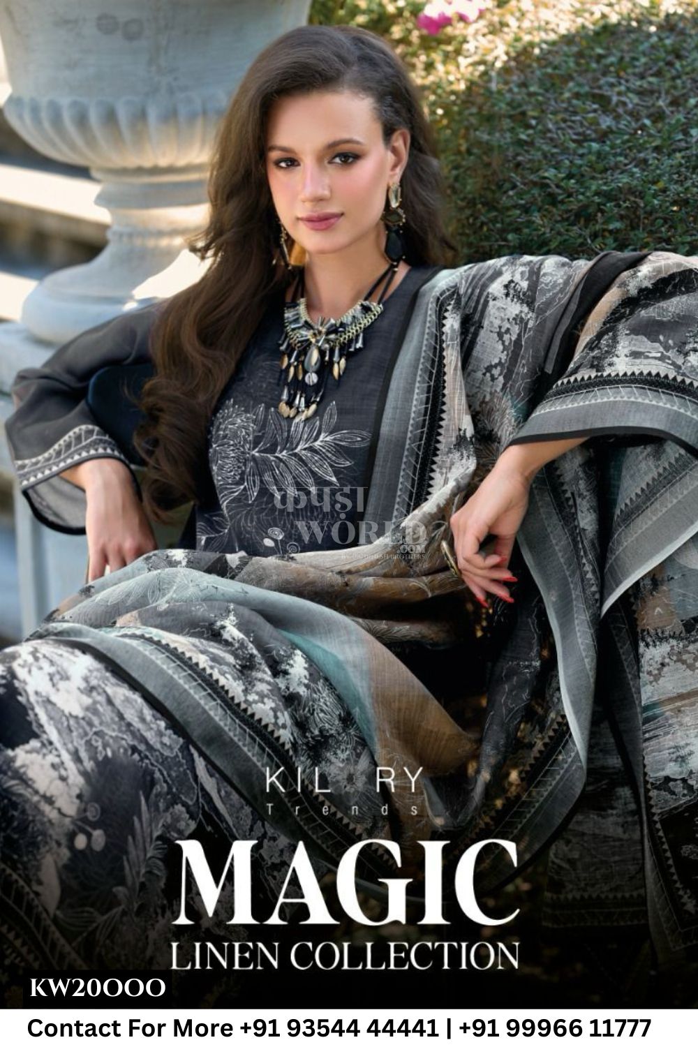 Kilory Catalogue - Magic: Latest Designer Pure Linen Suit Summer Collection