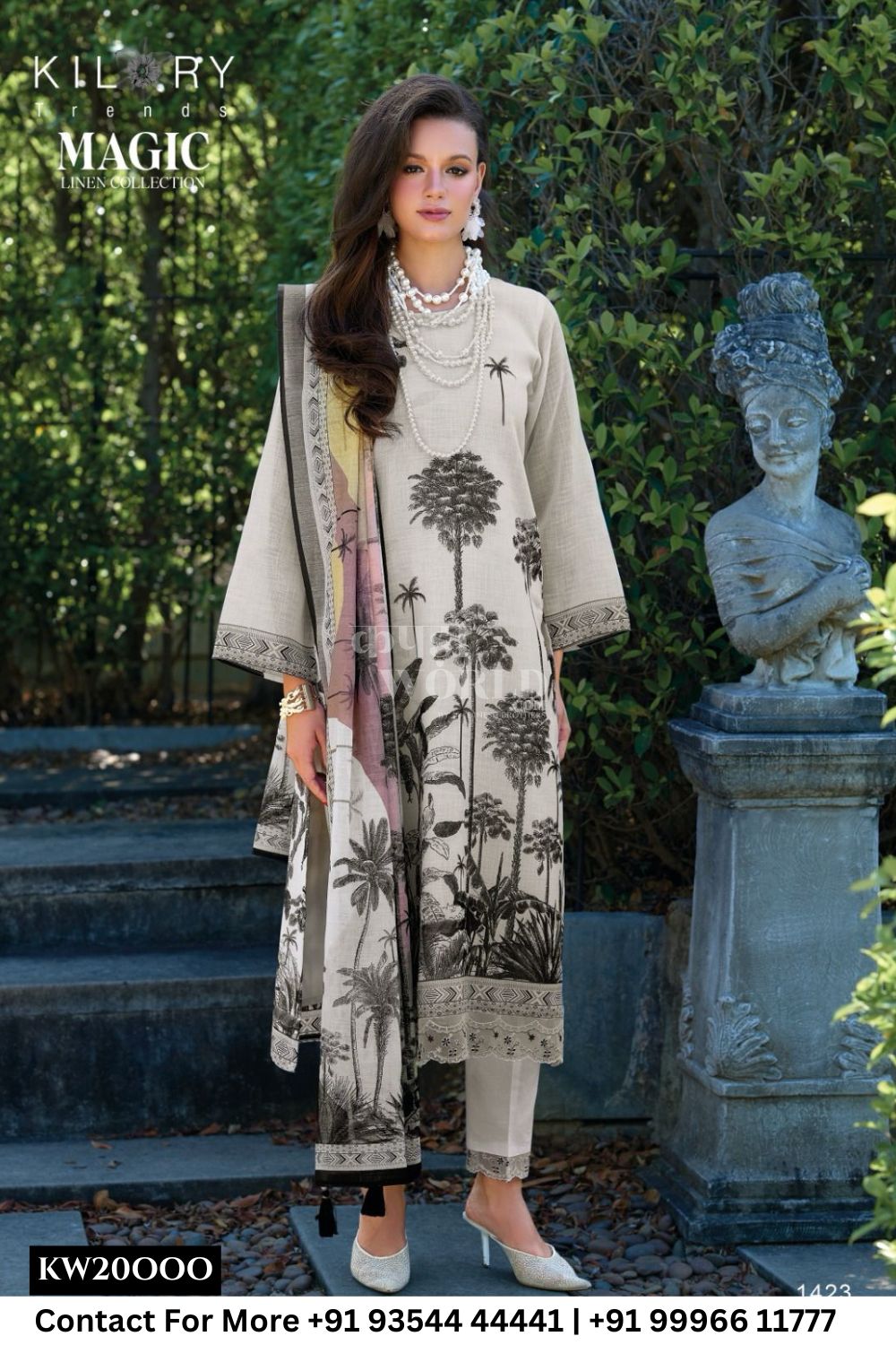 Kilory Catalogue - Magic: Latest Designer Pure Linen Suit Summer Collection