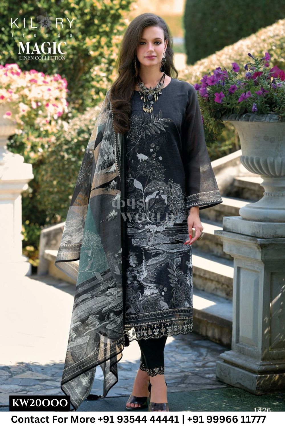 Kilory Catalogue - Magic: Latest Designer Pure Linen Suit Summer Collection
