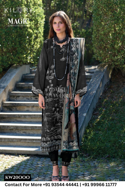 Kilory Catalogue - Magic: Latest Designer Pure Linen Suit Summer Collection