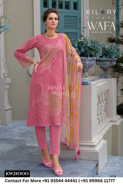 Kilory Catalogue - Wafa: Exclusive Ladies Cotton Dress Catalog Exporters