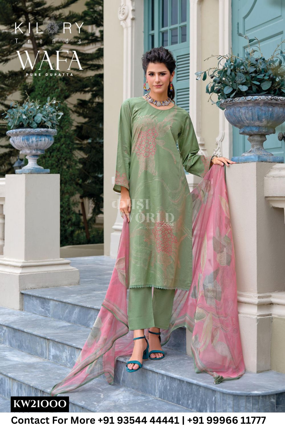 Kilory Catalogue - Wafa: Exclusive Ladies Cotton Dress Catalog Exporters