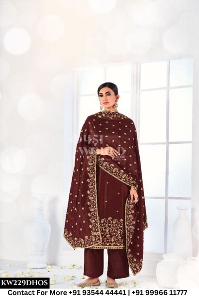 Avon Trendz - Jharokha Vol 2: Designer Silk Salwar Suit Collection