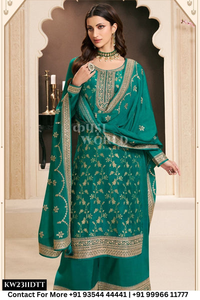 Vinay Fashion - Khanak: Designer Silk Wedding Dress Wholesale