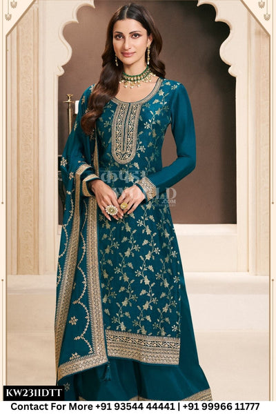 Vinay Fashion - Khanak: Designer Silk Wedding Dress Wholesale