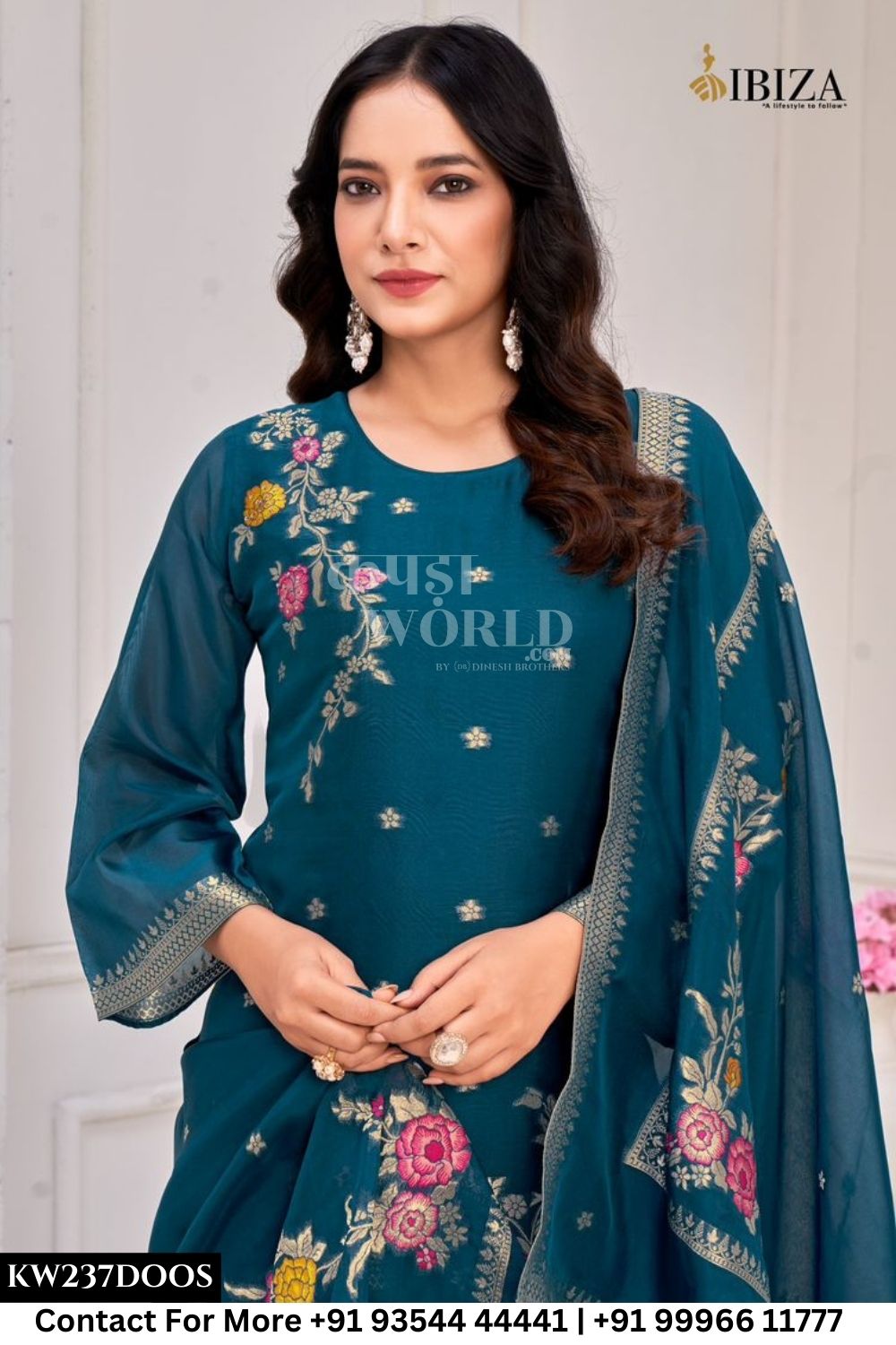 Ibiza - Shabad: Jacquard Banglory Silk Partywear Suit Catalog Exporter
