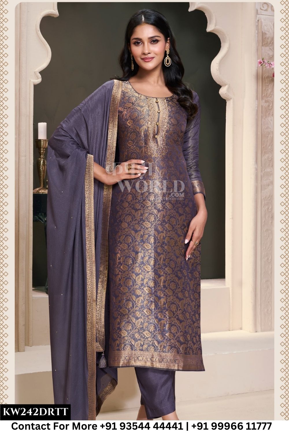 Vinay Fashion - Star Vol 2: Wedding Wear Jacquard Suit Wholesalers