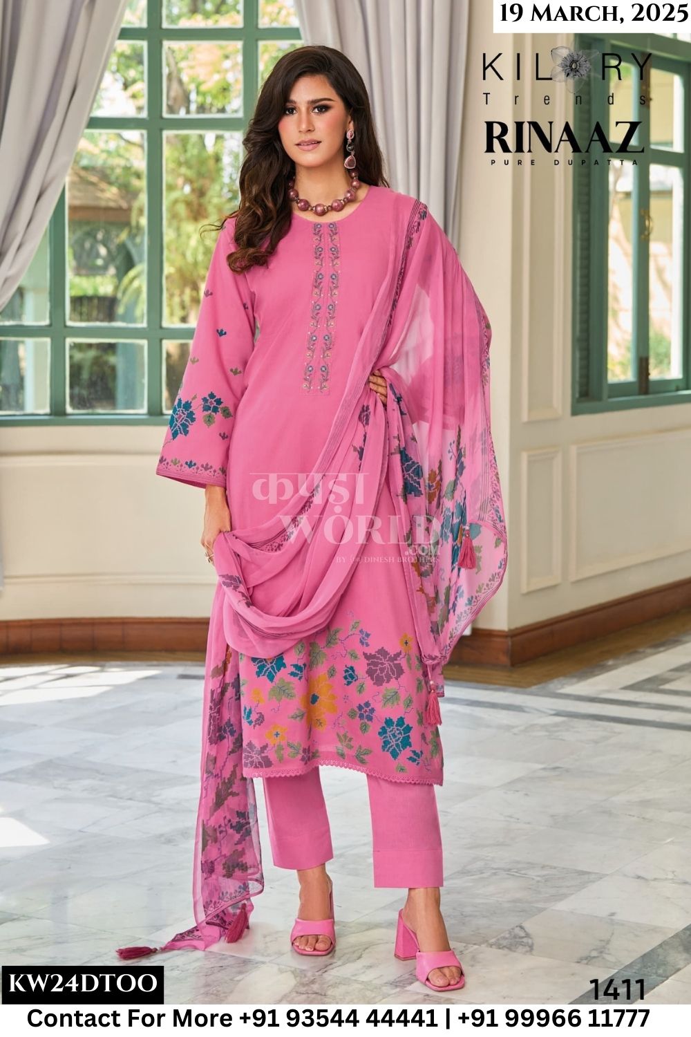 Kilory Catalogue - Rinaaz: Pure Lawn Cotton Fancy Suit Catalog Suppliers