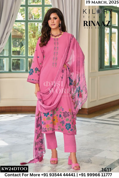 Kilory Catalogue - Rinaaz: Pure Lawn Cotton Fancy Suit Catalog Suppliers