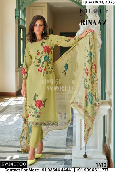 Kilory Catalogue - Rinaaz: Pure Lawn Cotton Fancy Suit Catalog Suppliers