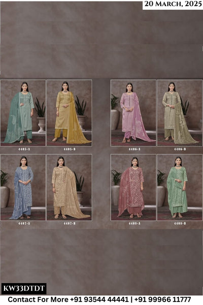 Rivaa Catalogue - Ragini Vol 2: Exclusive Cotton Salwar kameez Catalog Supplier