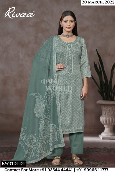 Rivaa Catalogue - Ragini Vol 2: Exclusive Cotton Salwar kameez Catalog Supplier