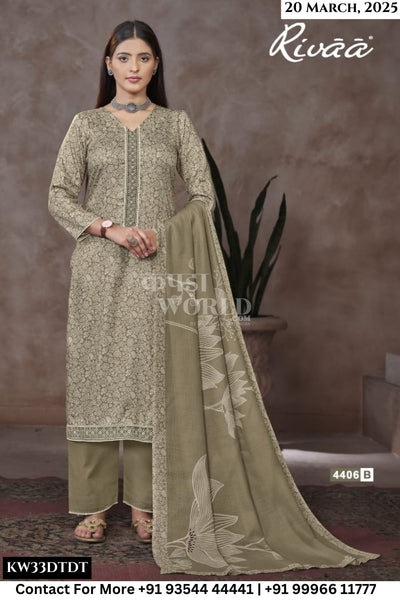 Rivaa Catalogue - Ragini Vol 2: Exclusive Cotton Salwar kameez Catalog Supplier