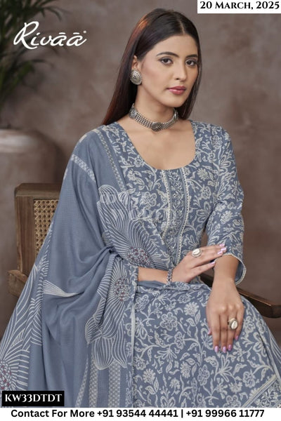 Rivaa Catalogue - Ragini Vol 2: Exclusive Cotton Salwar kameez Catalog Supplier