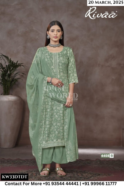 Rivaa Catalogue - Ragini Vol 2: Exclusive Cotton Salwar kameez Catalog Supplier