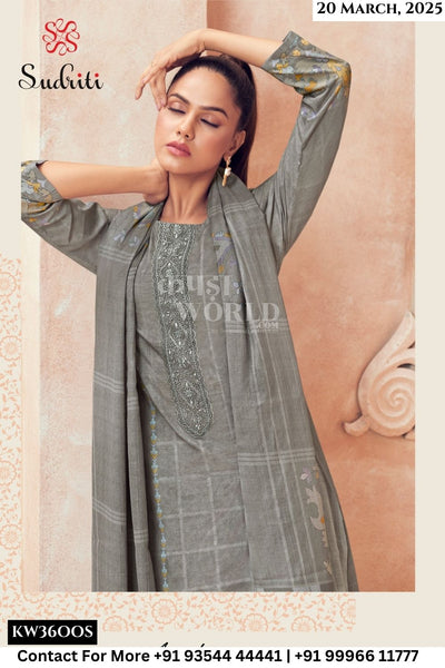 Sudriti Catalogue - Areesha: Exclusive Cotton Salwar Suit Catalog Suppliers