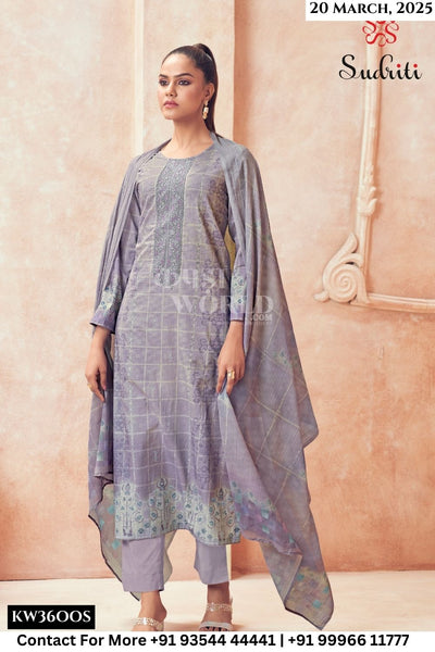 Sudriti Catalogue - Areesha: Exclusive Cotton Salwar Suit Catalog Suppliers