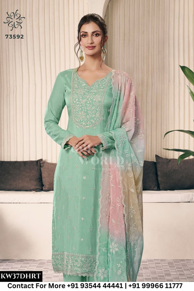 Vinay Fashion Catalogue - Ombre: Hit Designs Fancy Silk Latest Suit Dealer