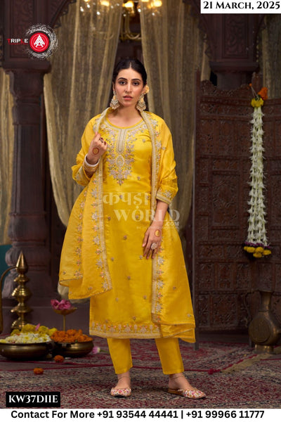 Triple Aaa Catalogue - Emily: Emily Fancy Indian Wear Ladies Suit collection