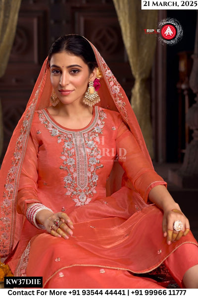 Triple Aaa Catalogue - Emily: Emily Fancy Indian Wear Ladies Suit collection
