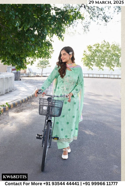 Kesar Catalogue - Suhana Safar Vol 1: Fancy Cotton Exclusive Suit Suppliers