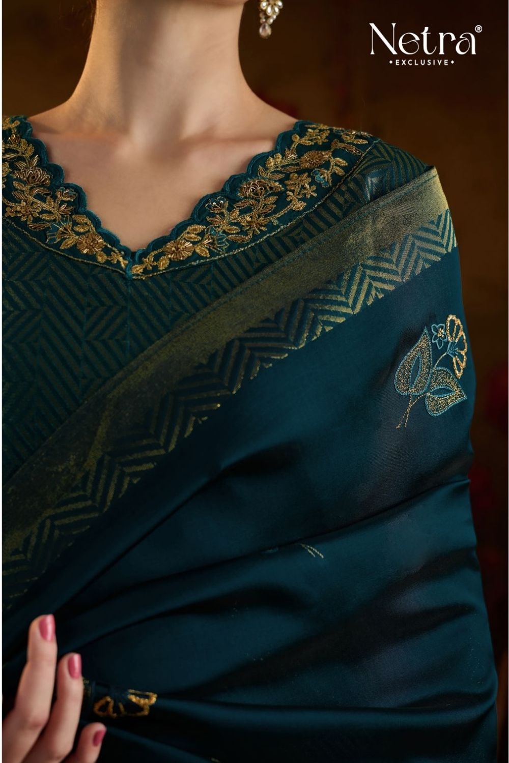 Netra Catalogue - Tarang: Designer Jacquard Silk Suit Catalog Wholesales