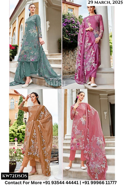 Rupali Catalogue - Hina: Fancy Tabby Silk Suits Exclusive New Collection