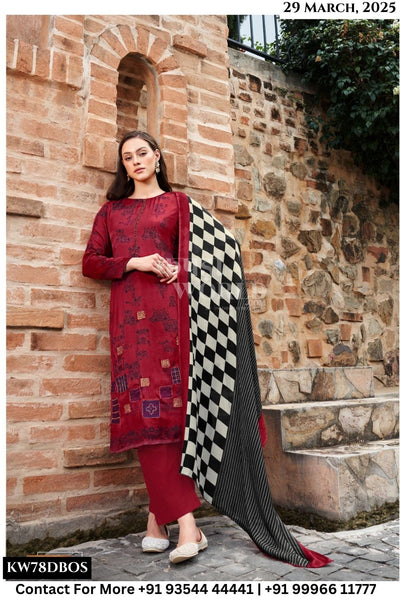 Rupali Catalogue - Rimsha: Fancy Gajji Silk Ladies Suit Catalog Exporter