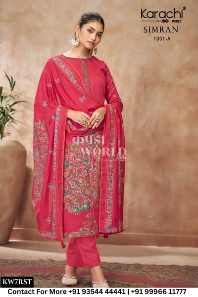 Karachi Catalogue - Simran Vol 3: Exclusive Ladies Suit Summer Collection