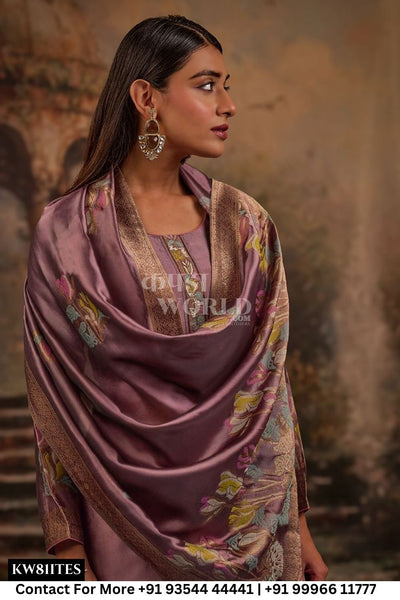 Netra - Amani New Colors Range: Partywear Style Jacquard Silk Supplier
