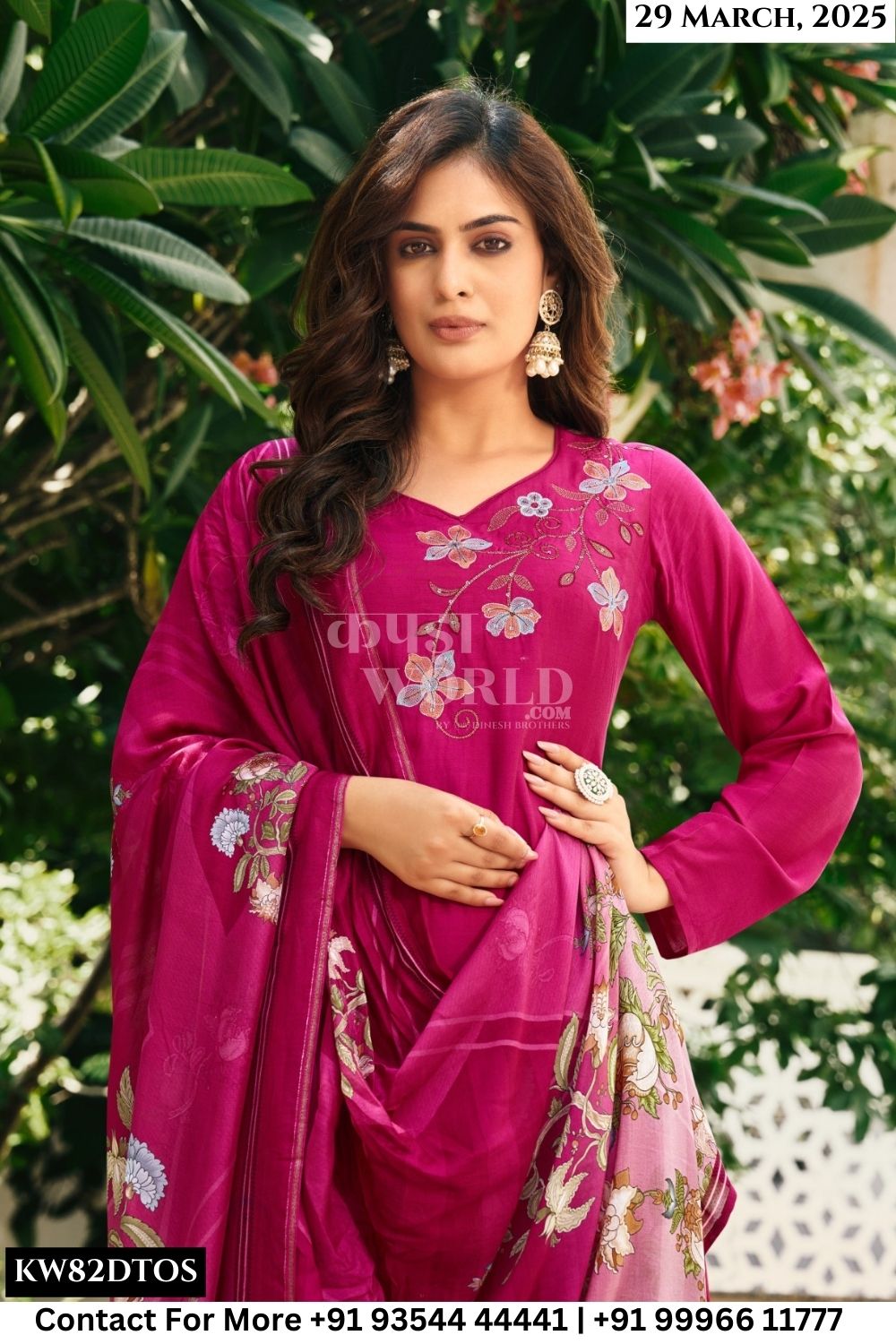 Rupali Catalogue - Veda: Exclusive Fancy Muslin Suit Latest catalog Supplier