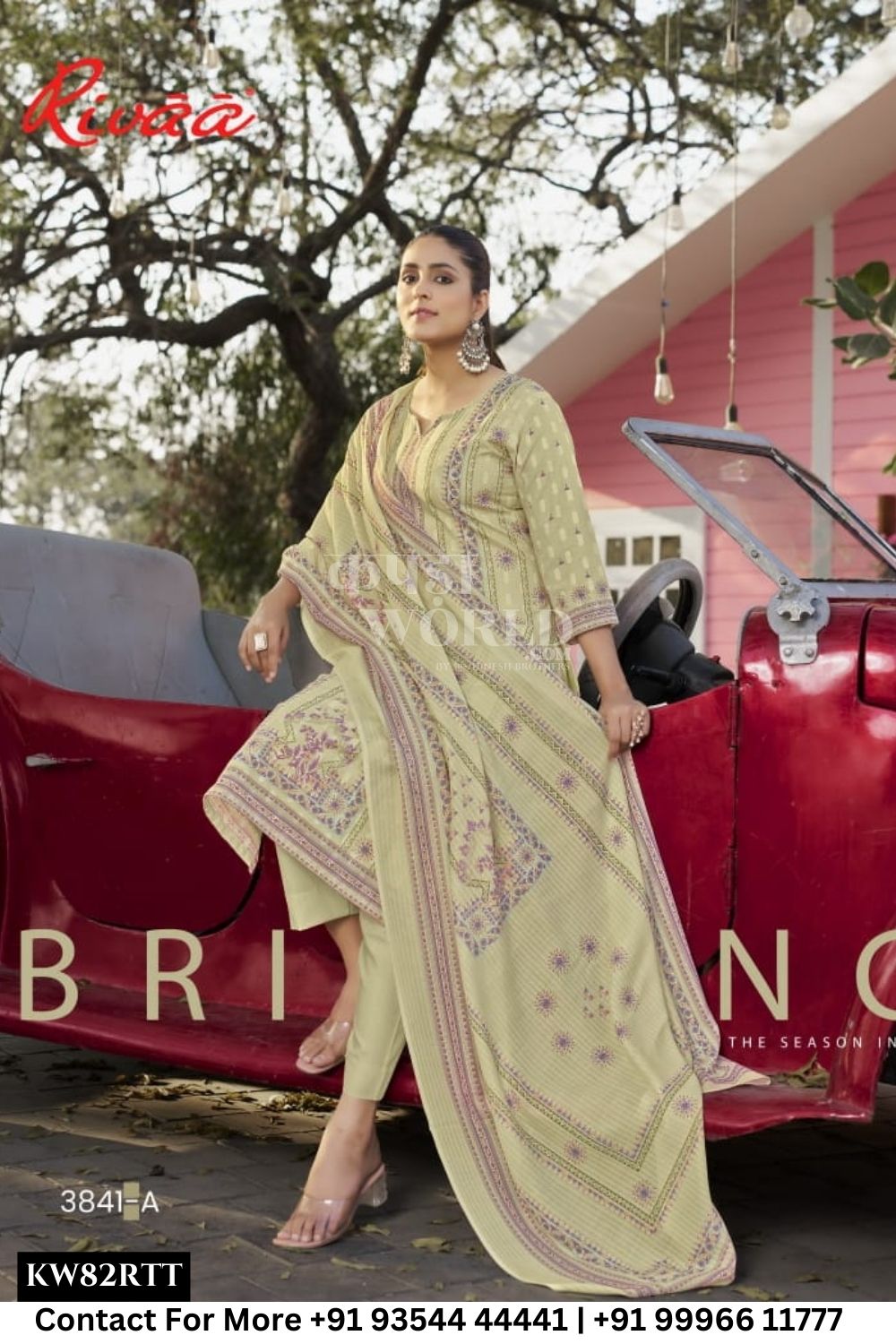 Rivaa - Aneera: Stylish Cotton Salwar Suit Latest Catalog Designs