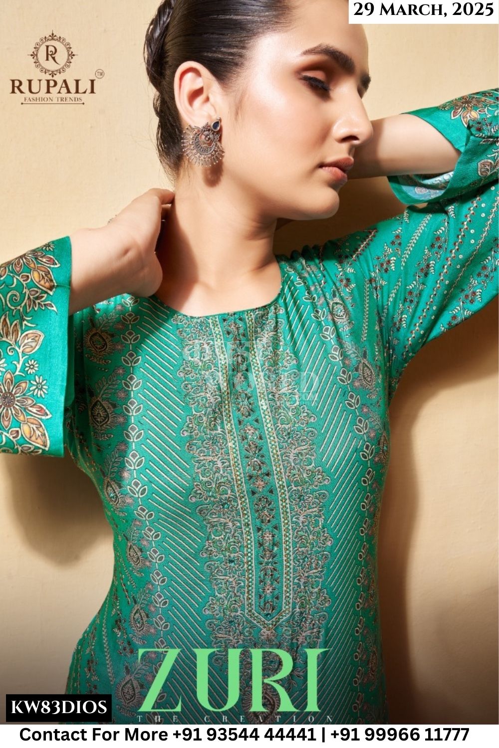 Rupali Catalogue - ZURI: VISCOSE SALWAR SUIT
