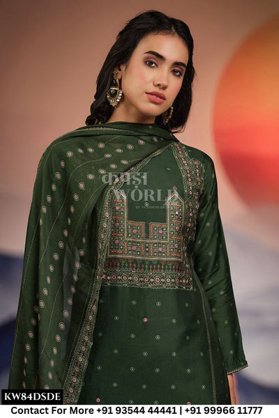 Netra - Esha: Russian Silk Premium Design Suit Catalog Suppliers