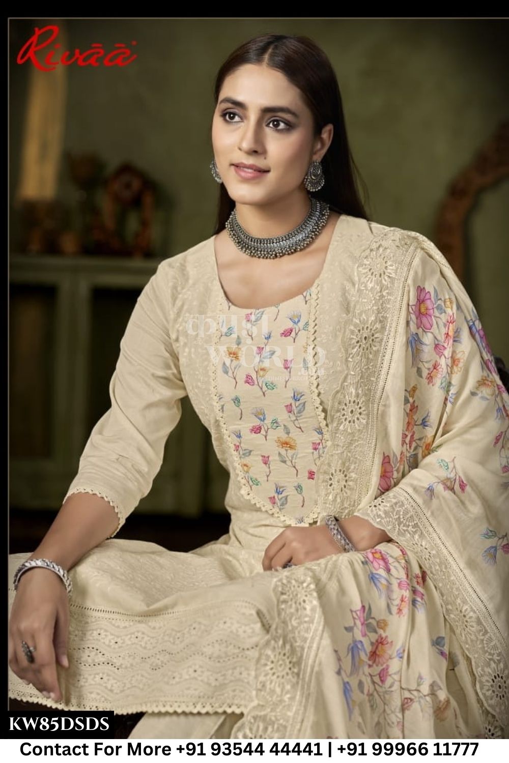 Rivaa - Laila: Italian Lawn Dress Material