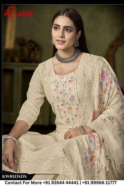 Rivaa - Laila: Italian Lawn Dress Material