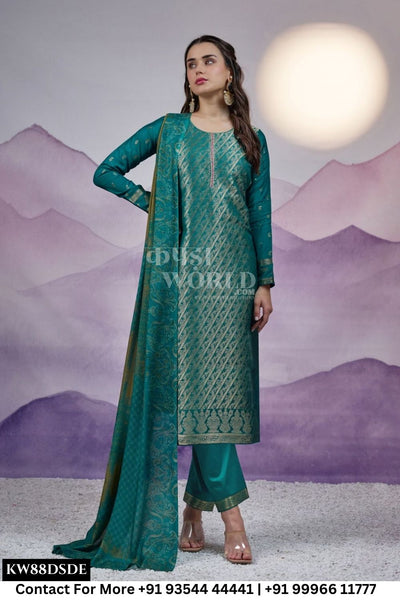 Netra - Sitara: Fancy Muslin Jacquard Suit Latest Catalogs