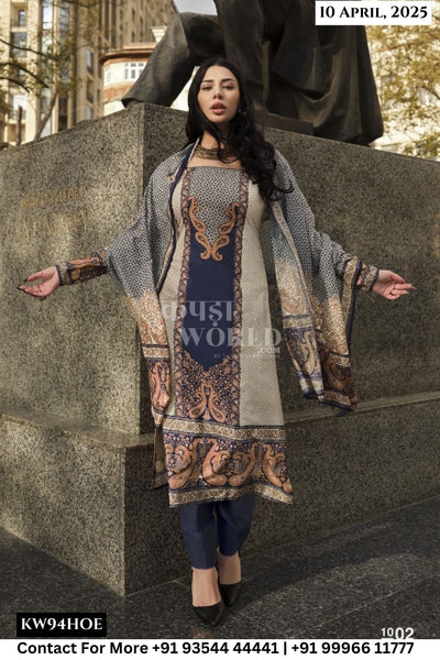 Fida Catalogue - Murad: Exclusive Cotton Branded Unstitch Dress Suppliers