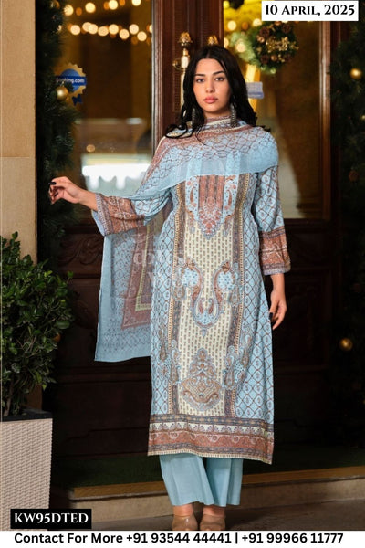 Fida Catalogue - Rinat: Digital Print Casual Wear Cotton Suit New Collection