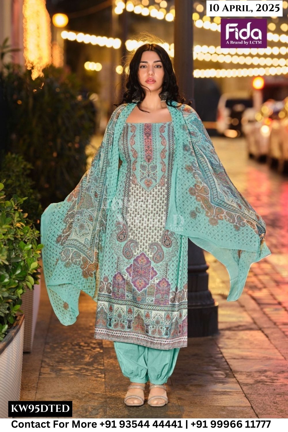 Fida Catalogue - Rinat: Digital Print Casual Wear Cotton Suit New Collection