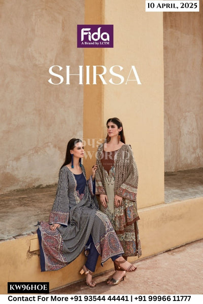 Fida Catalogue - Shirsa: Digital Print Fancy Cotton Dress Material Online Exporters