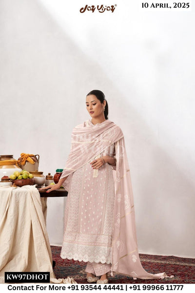 Jay Vijay Catalogue - Chatkare: Exclusive Stylish cotton Salwar Suit Catalog Supplier