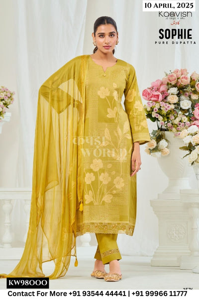 Kaavish Catalogue - Sophie: Exclusive Fancy cotton Salwar Suit Catalog Wholesale price