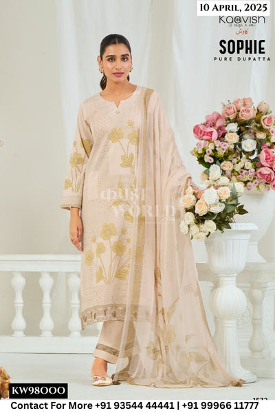 Kaavish Catalogue - Sophie: Exclusive Fancy cotton Salwar Suit Catalog Wholesale price